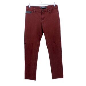 Calvin Klein Jeans Women’s Deep Red Pants Size 10